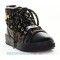 Ботинки для девочки с мехом Bartek 942850-FAH на шнурках