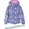 ВК 34013/н/1 Куртка пуховая для девочки Crockid синяя/цветной принт