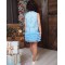Платье Ladetto 1Н64-3 цвет голубой