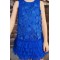 Платье Ladetto 1Н64-5 цвет синий