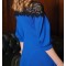 Платье Ladetto 2Т58-6 цвет ярко-синий