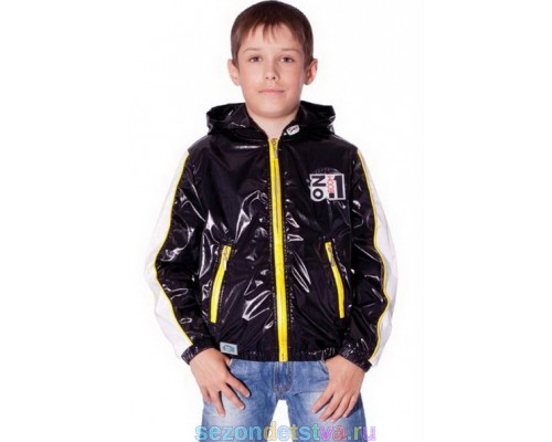 Куртка черная для мальчика 60562 Orby