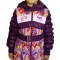 Куртка 60689 Orby фиолетовая с принтом